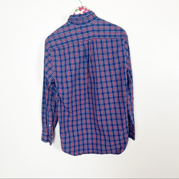 Vineyard Vines Slim Fit Whale Mens Shirt Button Up Long Sleeve Cotton Size M - Picture 4 of 7